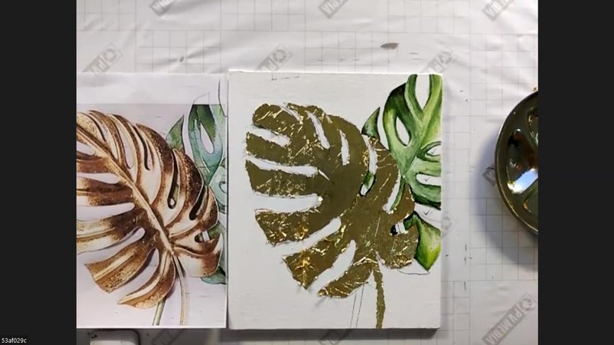GoldFoil Abstracts Leaves 06th June 2023